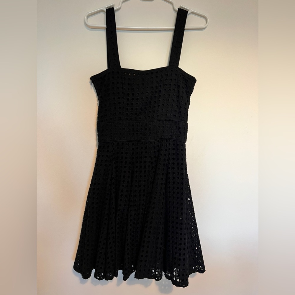 Black Cynthia Rowley Eyelet Sundress